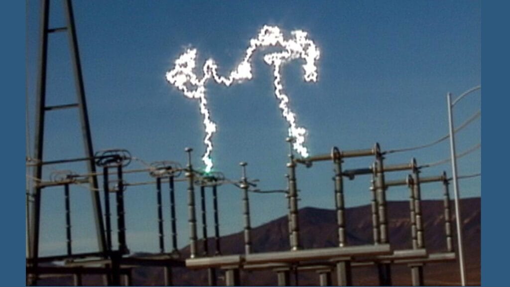 efeitos de um arco elétrico ou arco voltaico