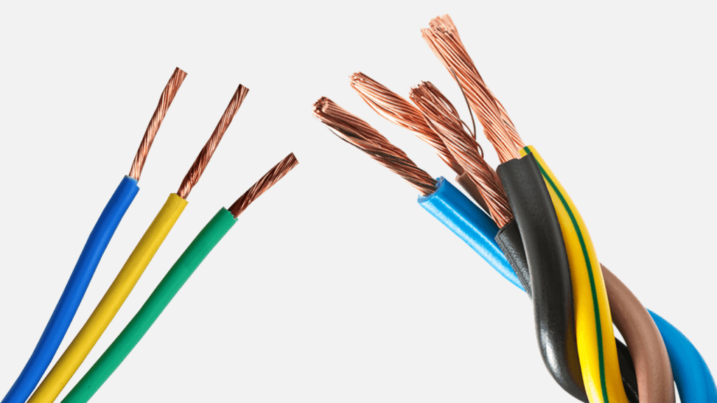 Tipos de bitola de fios usados em instalações elétricas