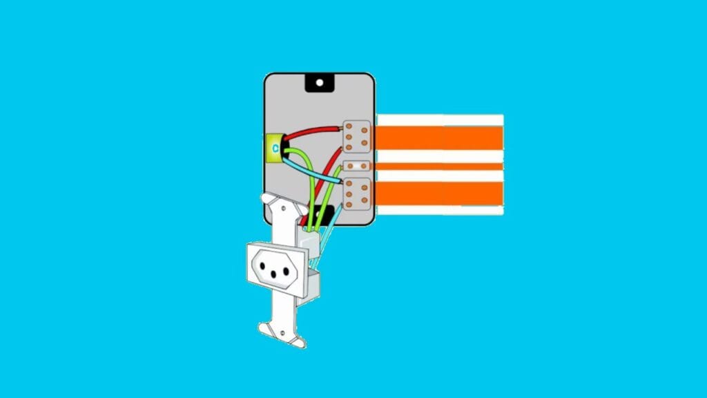 Como instalar tomada sem quebrar parede usando eletrofita
