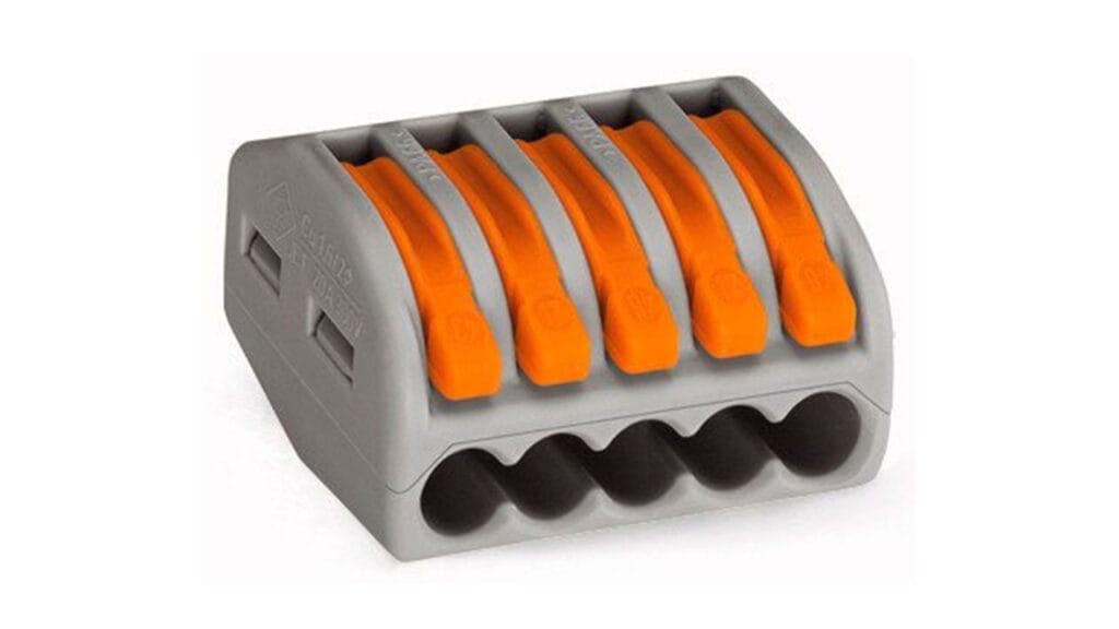 tipos de conectores elétricos com conexão automática da WAGO