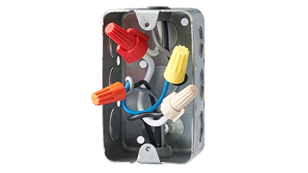 Instalação de tipos conectores elétricos de torção