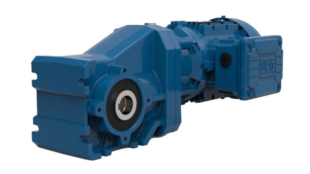 Motoredutores da linha Conimax WCG20 da WEG.