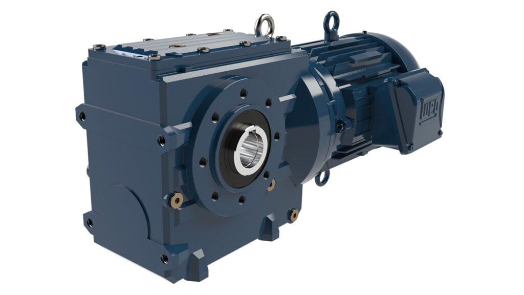 Motoredutores da linha MagmaX WCG20 da WEG.