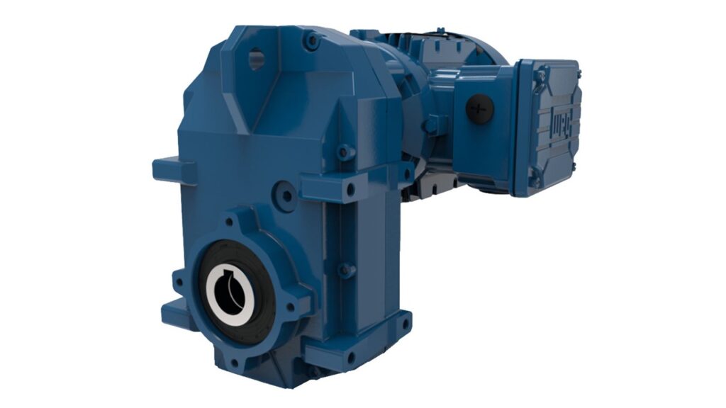 Motoredutores da linha Vertimax WCG20 da WEG.