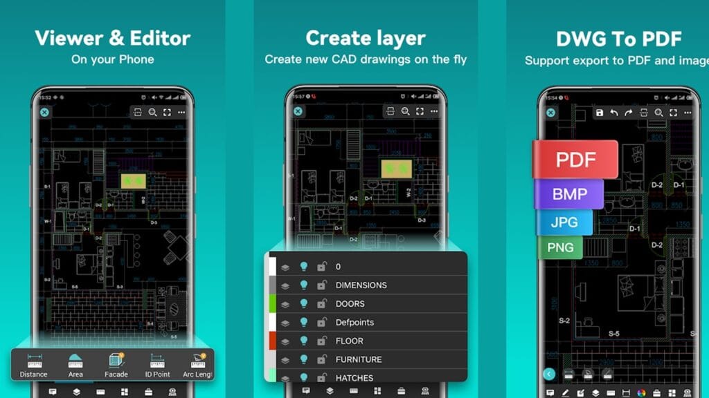 Aplicativo DWG FastView-CAD Viewer é um dos tipos de aplicativos para eletricistas