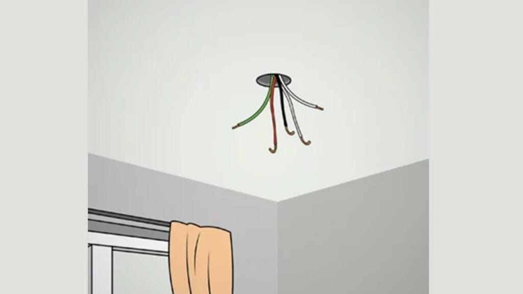 Como instalar ventilador de teto e quais os condutores usados na instalação elétrica