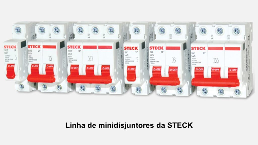 O que é disjuntores monopolares bipolares e tripolares da STECK