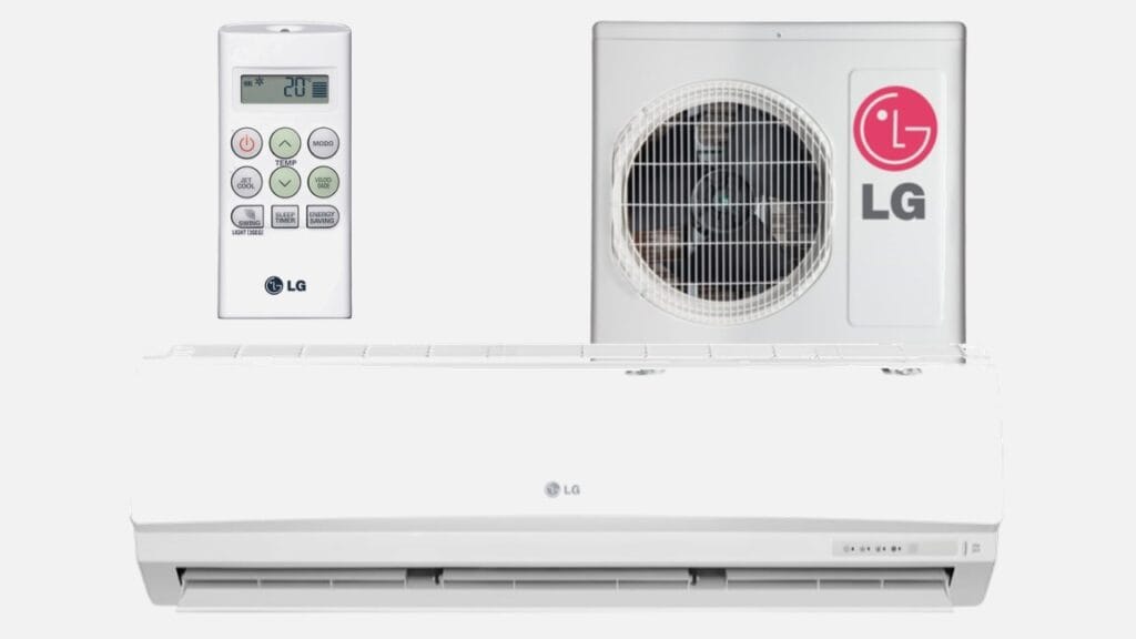 Qual disjuntor usar para ar condicionado 7500 BTUs 220V para modelo LG