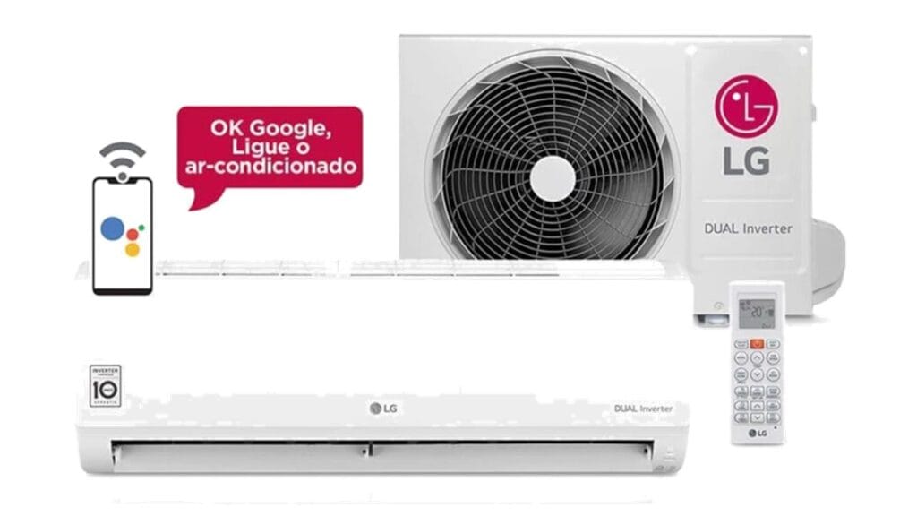 Qual disjuntor usar para ar condicionado 9000 BTUs 220V da fabricante LG