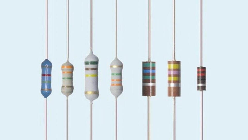 Tipos de resistores fixos e tipos de resistores variáveis