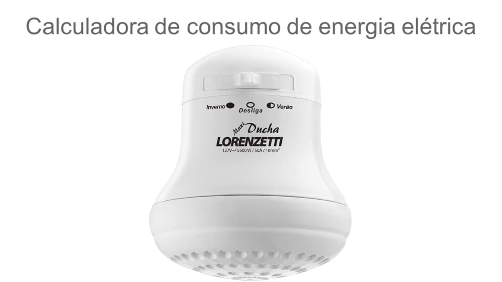 Como usar a calculadora de consumo de energia elétrica para chuveiro
