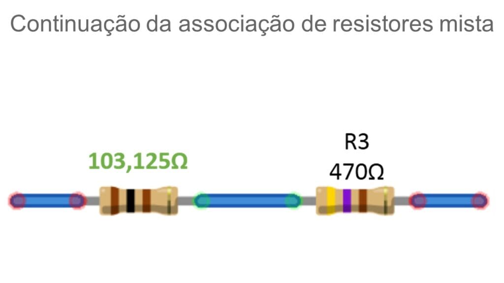 calcular associação mista de resistores