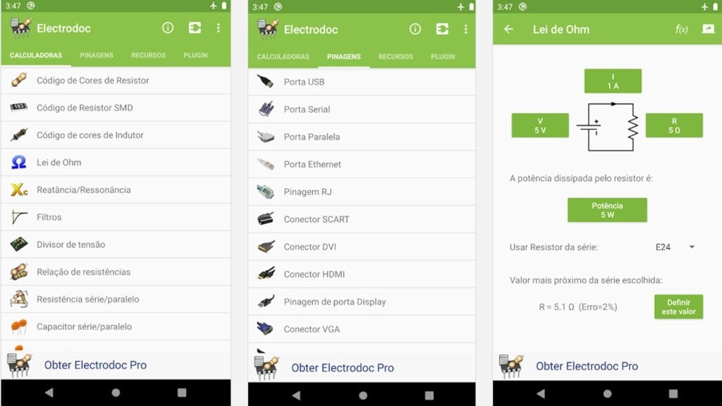 Como funcinoa o aplicativo Electrodoc
