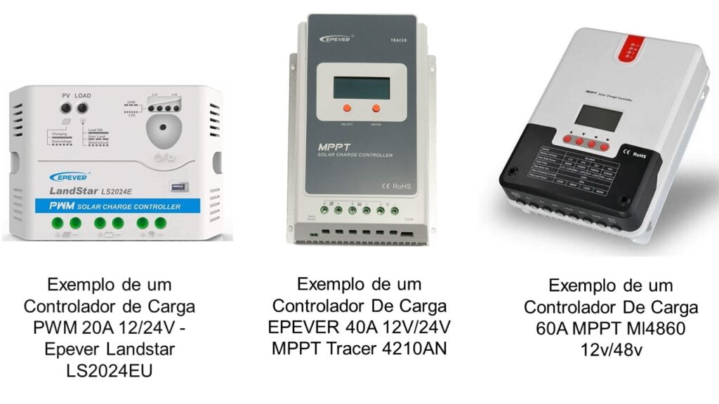 controladores de carga do kit solar fotovoltaico