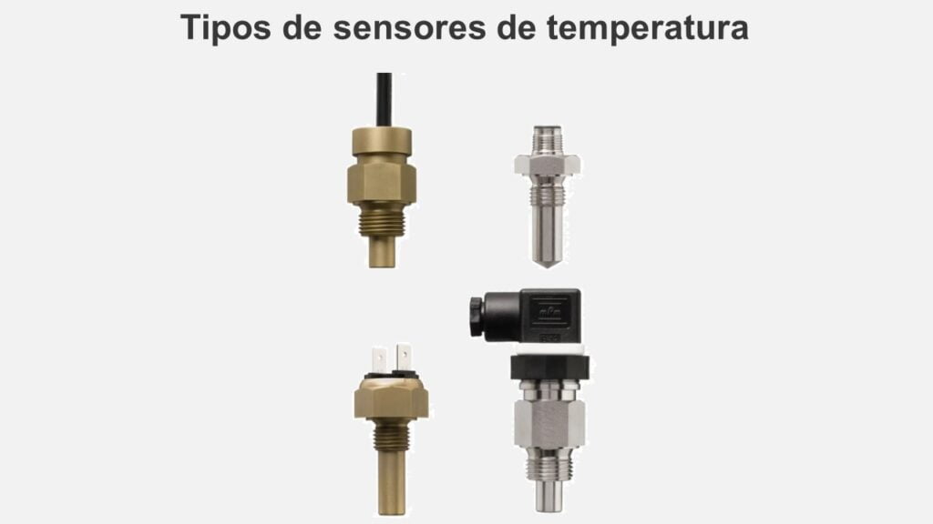 Tipos de sensores de temperatura com interruptor bimetálico