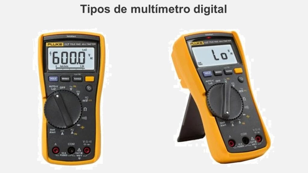 Tipos de multímetro digital